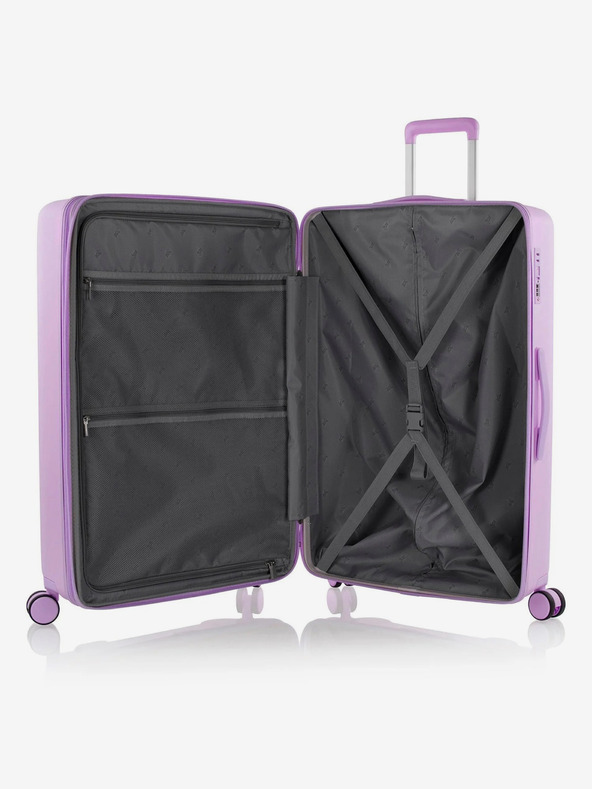 Heys Set de trei valize în culoare mov Heys Pastel S,M,L