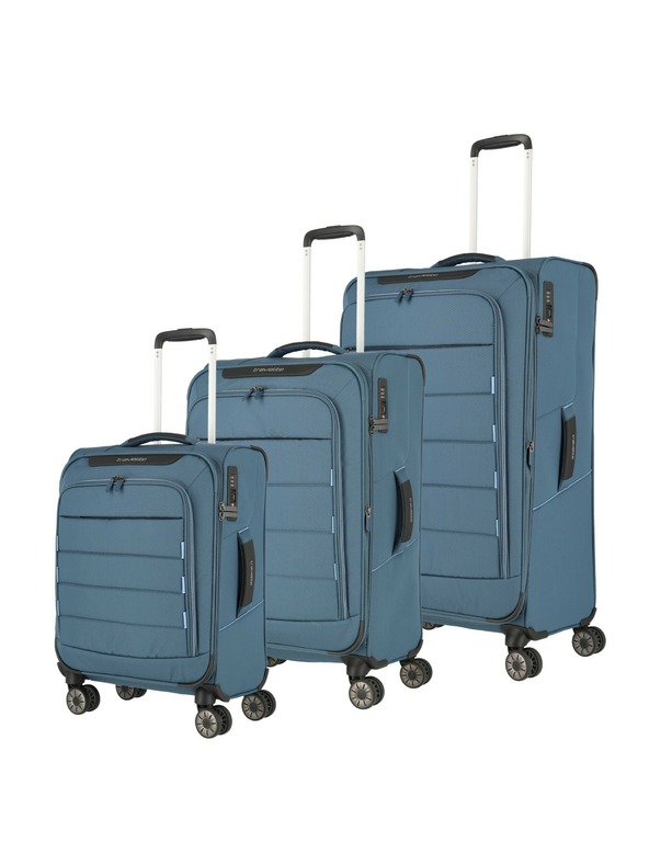 Travelite Set de valize Travelite Skaii 4w S,M,L - albastru