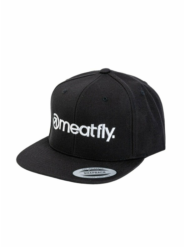 Meatfly Meatfly șapcă Rens Snapback Neagră | Neagră | Mărime