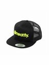 Meatfly Meatfly șapcă Mateo Trucker Snapback Lime / Neagră | Neagră | Mărime