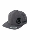 Meatfly Meatfly șapcă Jacob Snapback Gri Închis | Gri | Mărime