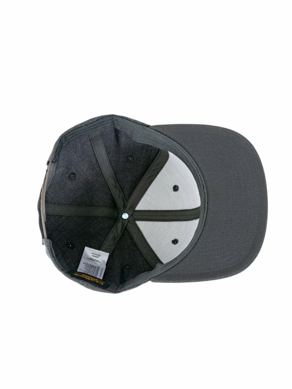 Meatfly Meatfly șapcă Jacob Snapback Gri Închis | Gri | Mărime