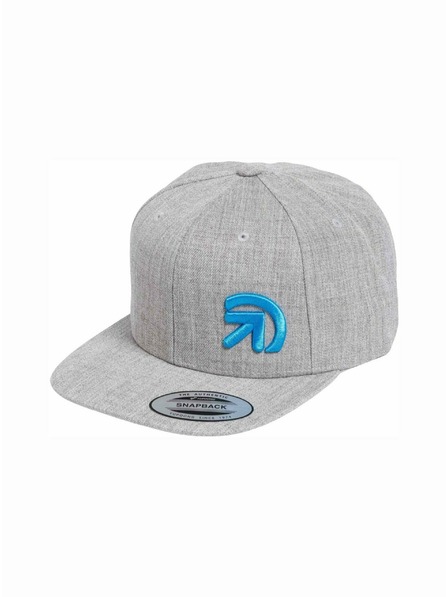 Meatfly Meatfly șapcă Finester Snapback Gri Melanj | Gri | Mărime