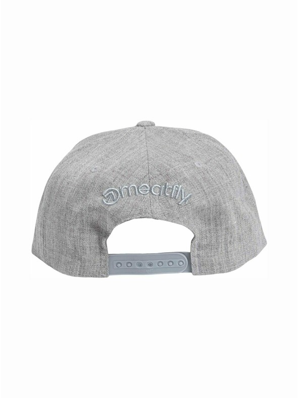 Meatfly Meatfly șapcă Finester Snapback Gri Melanj | Gri | Mărime