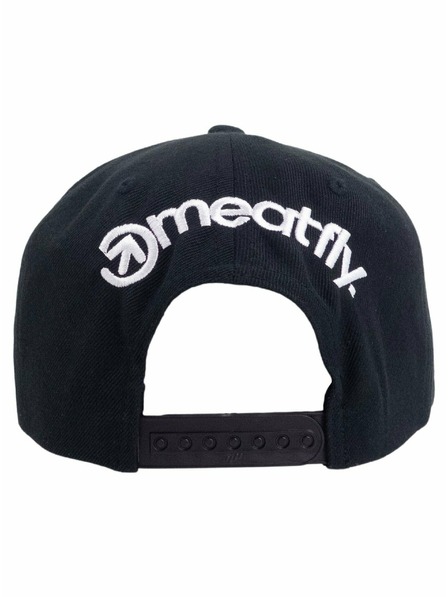 Meatfly Meatfly șapcă Big Shock Snapback Neagră | Neagră | Mărime