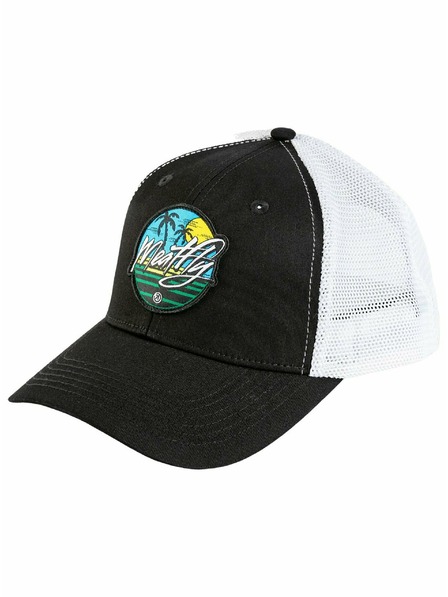 Meatfly Meatfly șapcă Caleb Trucker Beach Albă / Neagră | Albă | Mărime