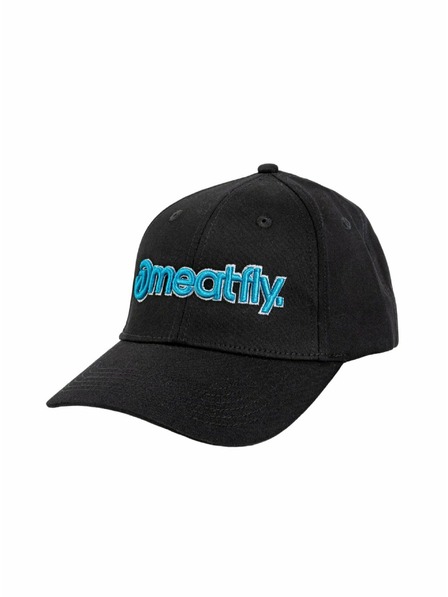 Meatfly Meatfly șapcă Brand Flexfit Albastru / Negru | Albastră | Mărime