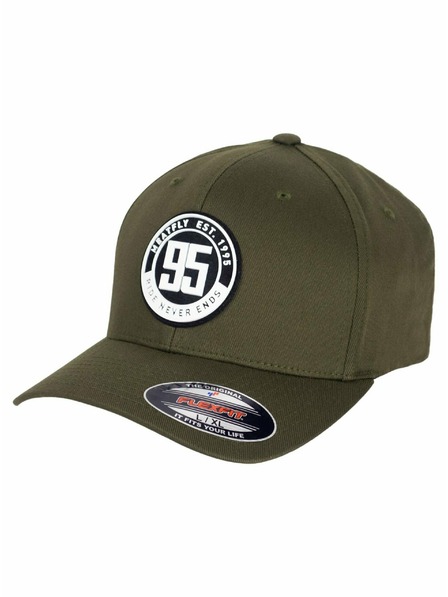 Meatfly Meatfly șapcă Raptor Flexfit 95 Olive | Verde | Mărime