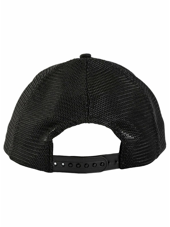 Meatfly Meatfly șapcă Caleb Trucker Black Basic Logo | Negru | Mărime