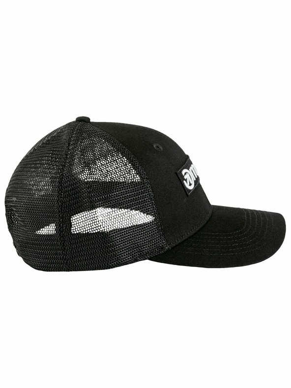 Meatfly Meatfly șapcă Caleb Trucker Black Basic Logo | Negru | Mărime