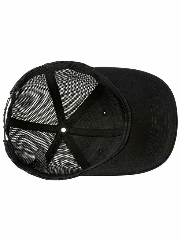 Meatfly Meatfly șapcă Caleb Trucker Black Basic Logo | Negru | Mărime