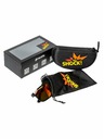 Meatfly Meatfly ochelari de soare polarizați Gammy Black Big Shock | Negru | Mărime