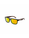 Meatfly Meatfly ochelari de soare Memphis Black Dark Wood | Negru | Mărime