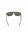 Meatfly Meatfly ochelari de soare Memphis Black Dark Wood | Negru | Mărime