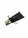 Meatfly Meatfly ochelari de soare Memphis Black Dark Wood | Negru | Mărime