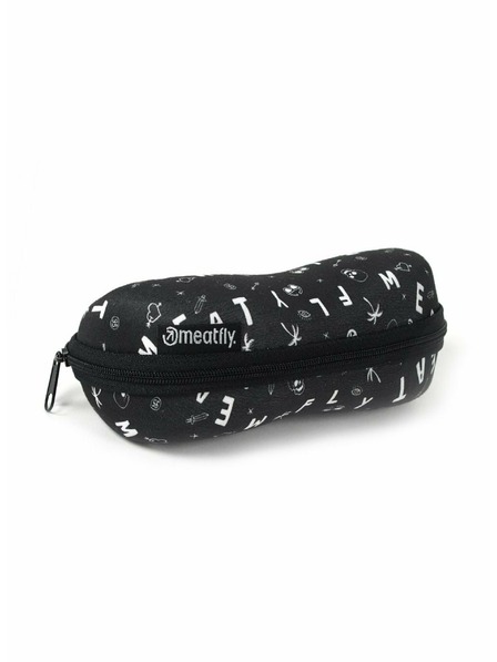 Meatfly Meatfly husă pentru ochelari Hanele Case A - Doodle Print | Negru | Mărime