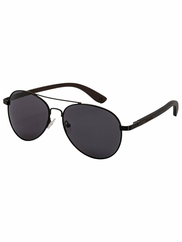 Meatfly Meatfly ochelari de soare Aviator Black | Negru | Mărime