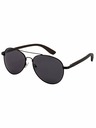 Meatfly Meatfly ochelari de soare Aviator Black | Negru | Mărime