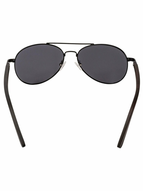 Meatfly Meatfly ochelari de soare Aviator Black | Negru | Mărime