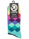 Meatfly Șosete Meatfly Lexy Triple Pack Pixel | Multicolor | Mărime