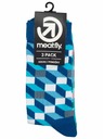 Meatfly Șosete Meatfly Lexy Triple Pack Checkers | Multicolor | Mărime
