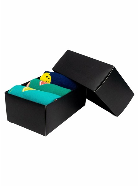 Meatfly Șosete Meatfly Lexy Gift Pack Lemons | Multicolor | Mărime