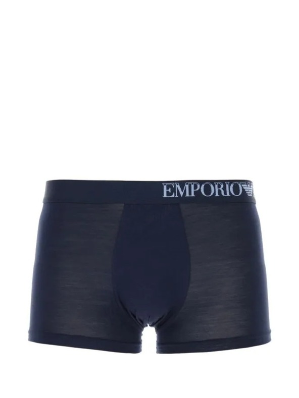 Emporio Armani Boxeri pentru bărbați 2 Pack Emporio Armani Marine/Marine