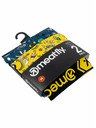 Meatfly Meatfly boxeri pentru bărbați Balboa Boxershorts Double Pack Jamm | Galben | Mărime