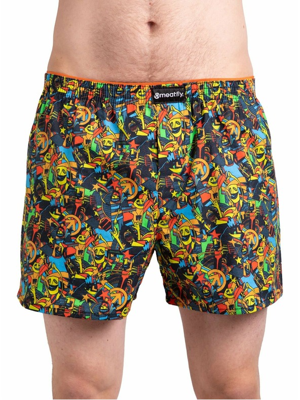 Meatfly Meatfly boxeri pentru bărbați Agostino Partyboi/Cityboi Gift Pack | Multicolor | Mărime