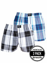Meatfly Meatfly boxeri pentru bărbați Doug Black / Blue | Negru | Mărime