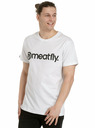 Meatfly Meatfly pachet de tricouri pentru bărbați MF Logo Multipack Black/Grey Heather/White | Negru | Mărime