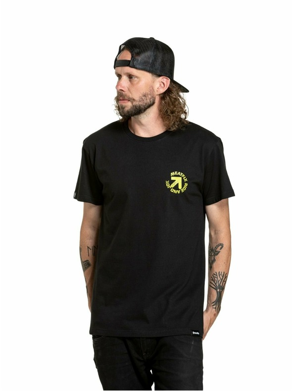 Meatfly Meatfly tricou pentru bărbați Arrow Black | Negru | Mărime