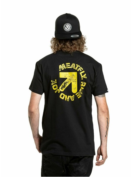 Meatfly Meatfly tricou pentru bărbați Arrow Black | Negru | Mărime