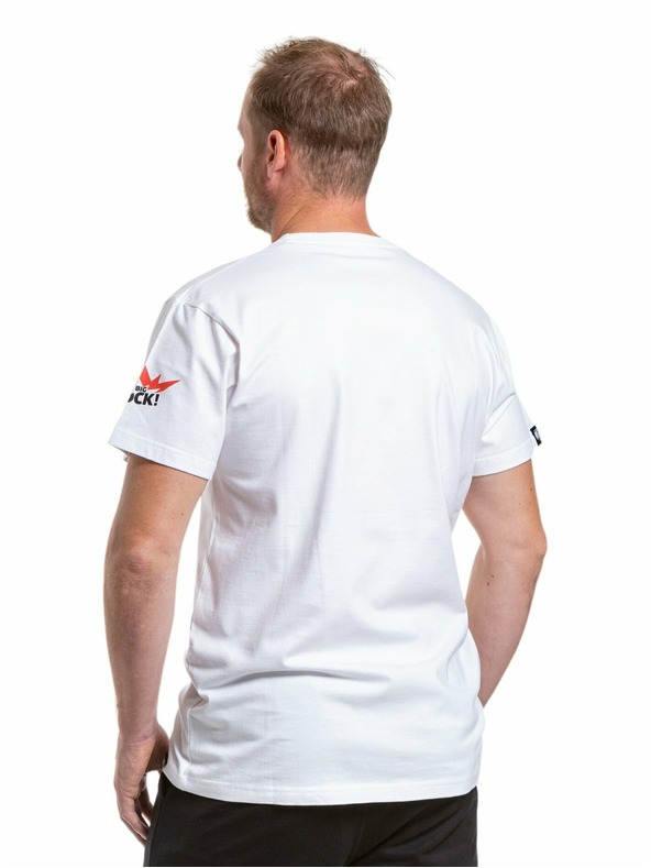 Meatfly Tricou pentru bărbați Meatfly Big Shock Gameon Alb | Alb | Mărime