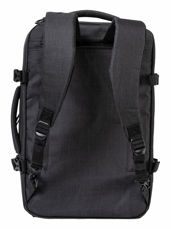 Meatfly Meatfly rucsac Riley Charcoal Heather 28 L | Gri | Volum 28 L