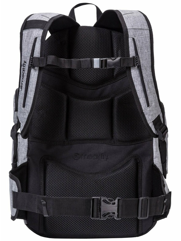 Meatfly Meatfly rucsac Wanderer - Heather Grey | Gri | Volum 28 L