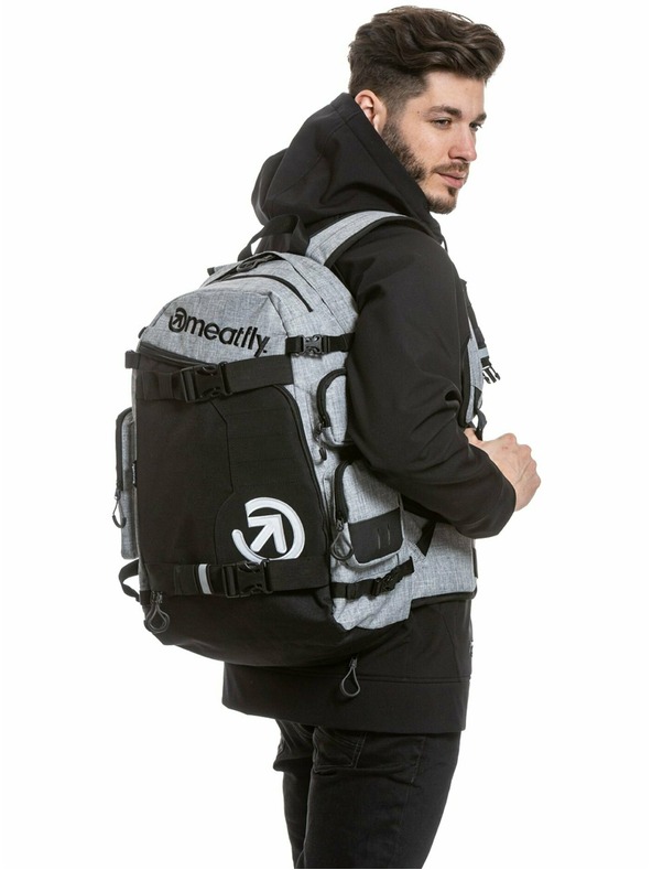 Meatfly Meatfly rucsac Wanderer - Heather Grey | Gri | Volum 28 L