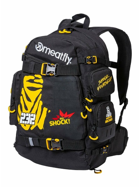 Meatfly Meatfly rucsac Raiden Black Big Shock/Michek 28 L
