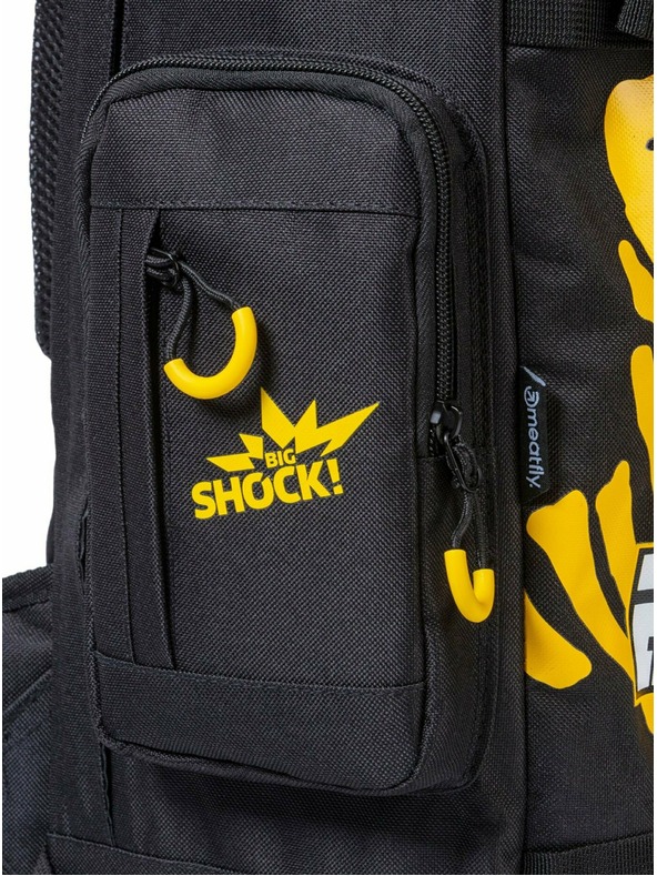 Meatfly Meatfly rucsac Raiden Black Big Shock/Michek 28 L