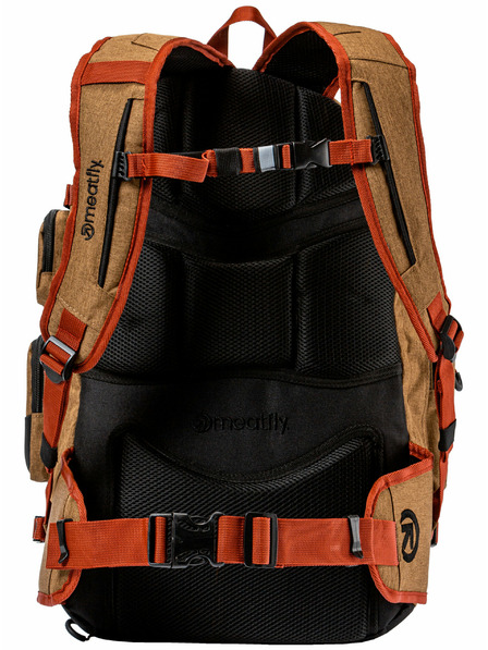 Meatfly Meatfly rucsac Wanderer Latte Heather/Charcoal Heather 28 L | Maro | Volum 28 L