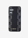DKNY DKNY PU Piele Model Carouri Magsafe Husă Spate pentru Samsung Galaxy S24+ Black
