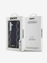 DKNY DKNY PU Piele Model Carouri Magsafe Husă Spate pentru Samsung Galaxy S24+ Black