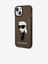 Karl Lagerfeld Karl Lagerfeld IML Ikonik NFT Carcasă Spate pentru iPhone 14 Plus Negru