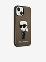 Karl Lagerfeld Karl Lagerfeld IML Ikonik NFT Carcasă Spate pentru iPhone 14 Plus Negru