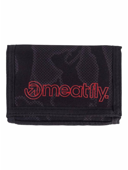 Meatfly Meatfly portofel Huey Morph Black | Negru | Mărime