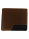 Meatfly Meatfly portofel din piele Zac Premium Brown | Maro | Mărime