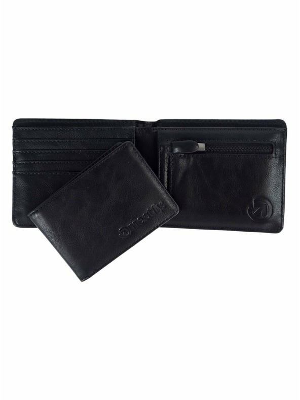 Meatfly Meatfly portofel Darin Black | Negru | Mărime