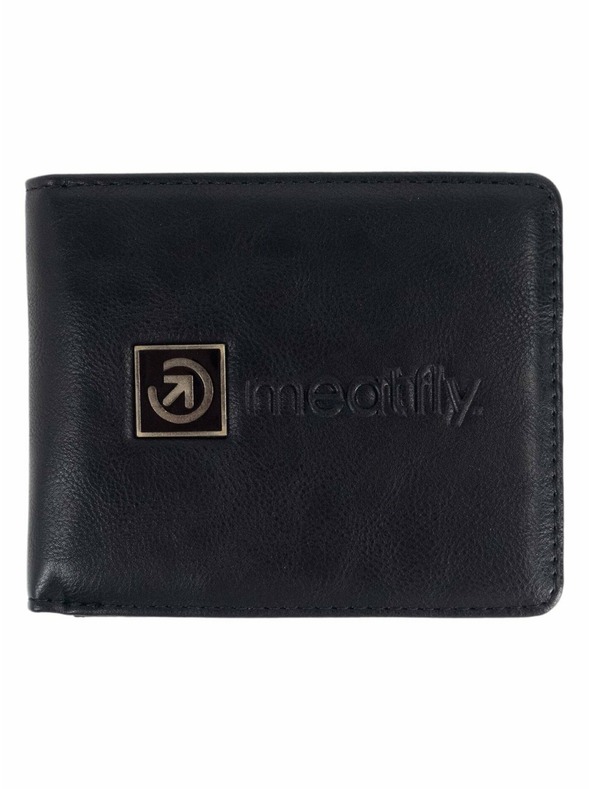 Meatfly Meatfly portofel Darin Black | Negru | Mărime