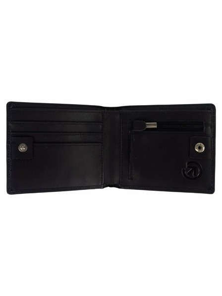Meatfly Meatfly portofel din piele Eliot Premium Black | Negru | Mărime