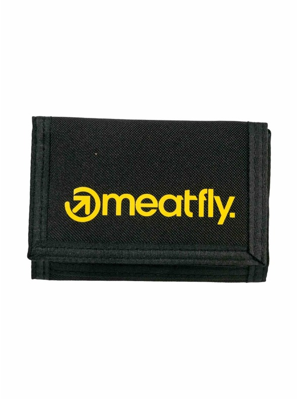 Meatfly Meatfly portofel Huey Yellow / Black | Negru | Mărime